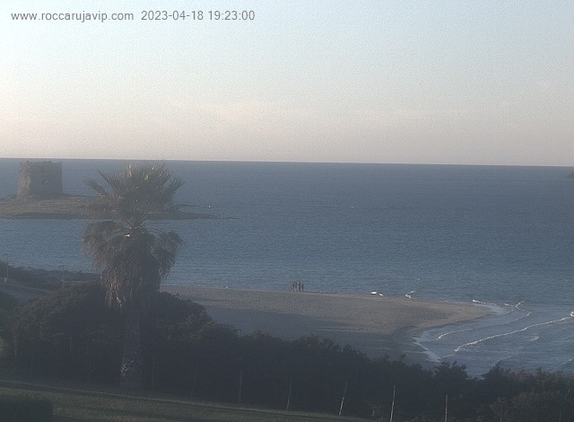 Webcam Stintino, La Pelosa - Sardinien - W-SW